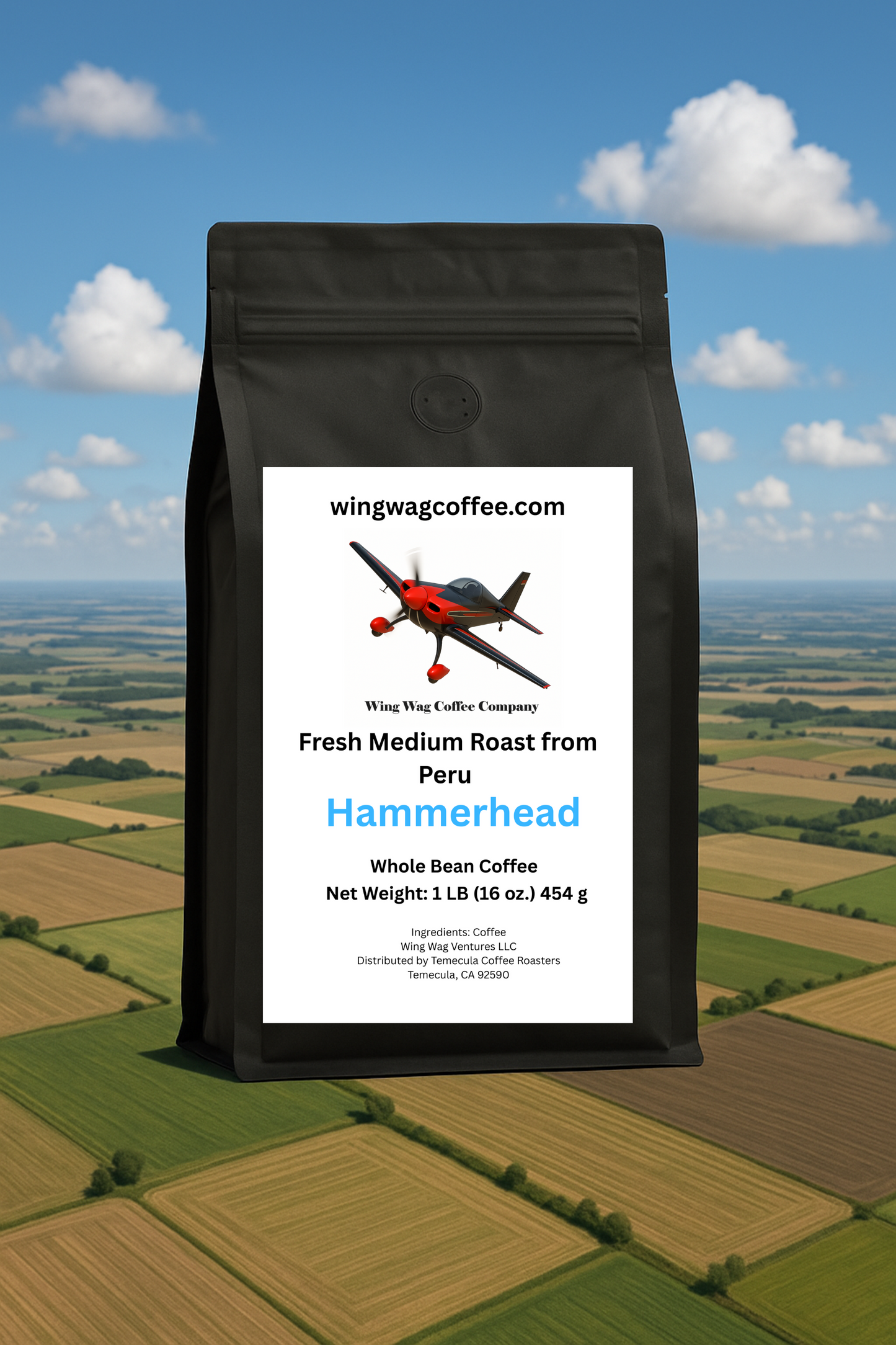 Hammerhead Peru Whole Bean Coffee